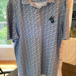 Coastal Carolina University Mens golf shirt worn once, size L.